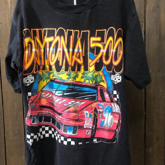 C1996 Daytona 500 Moto Tee Mens Size M , Pit Lizard , Motorsport Junkie - Picture 2 of 10